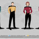 Illustration for article titled See Starfleets Fashion Evolution With This Guide To emStar Trek/em Uniforms